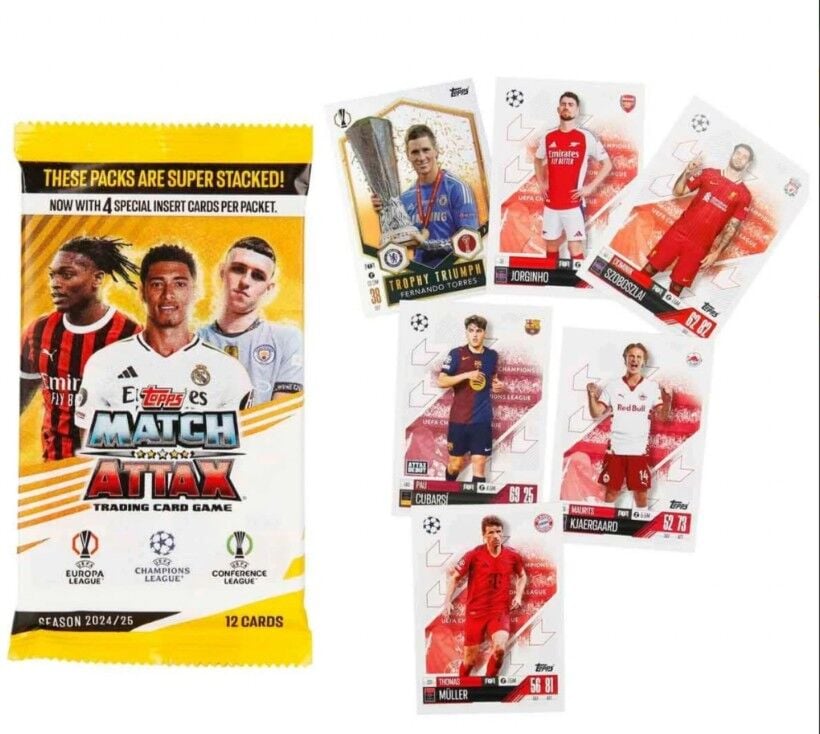 ASEP-71612 TOPPS MATCH ATTAX PAKET 24PKT 288