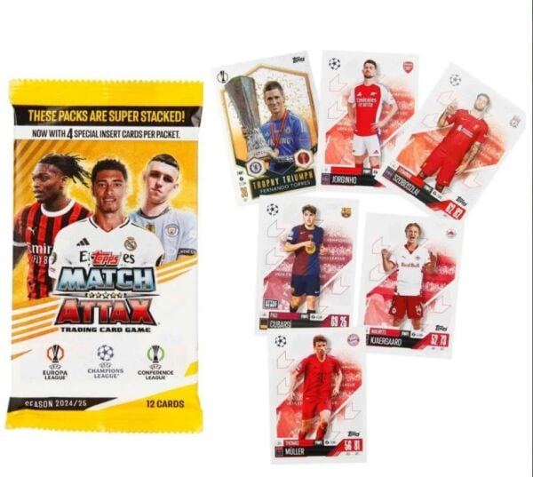 ASEP-71612 TOPPS MATCH ATTAX PAKET 24PKT 288