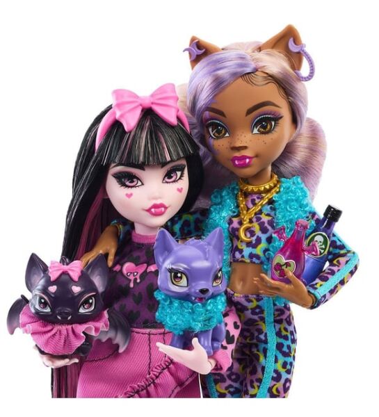 MATE-HNP96 MONSTER HIGH URPERTASTIK BEBEKLERI 4