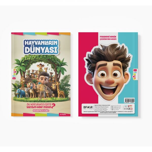 BT-T10097 HAYVANLARIN DUNYASI 16 SYF 24