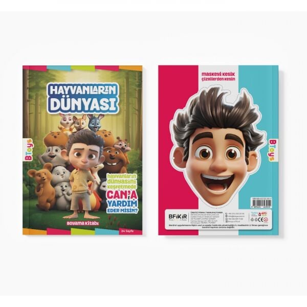 BT-T10098 HAYVANLARIN DUNYASI 24 SYF 24