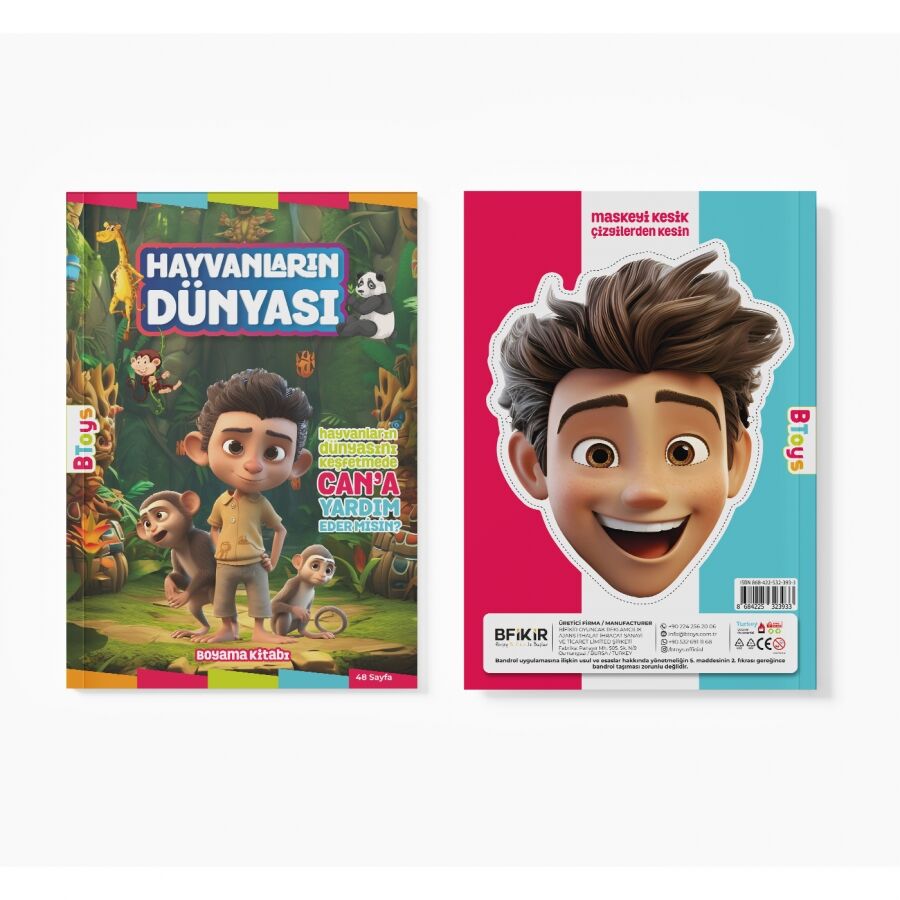 BT-T10100 HAYVANLARIN DUNYASI 48 SYF 24