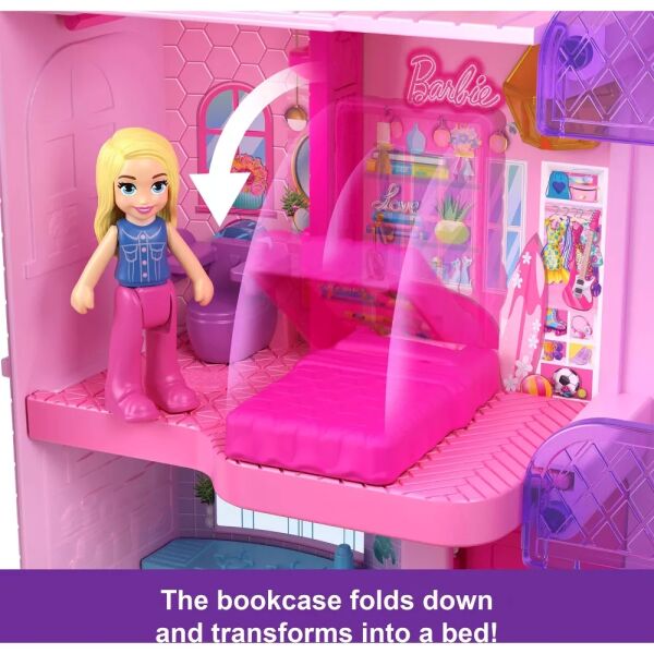 MATE-HWP11 PP BARBIE'NIN EVI TEMALI MIKRO OYUN SETI 4