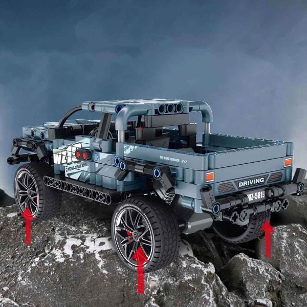 SUN-S01005819  ARAZI ARACI PICK-UP GRI  463PRC  18