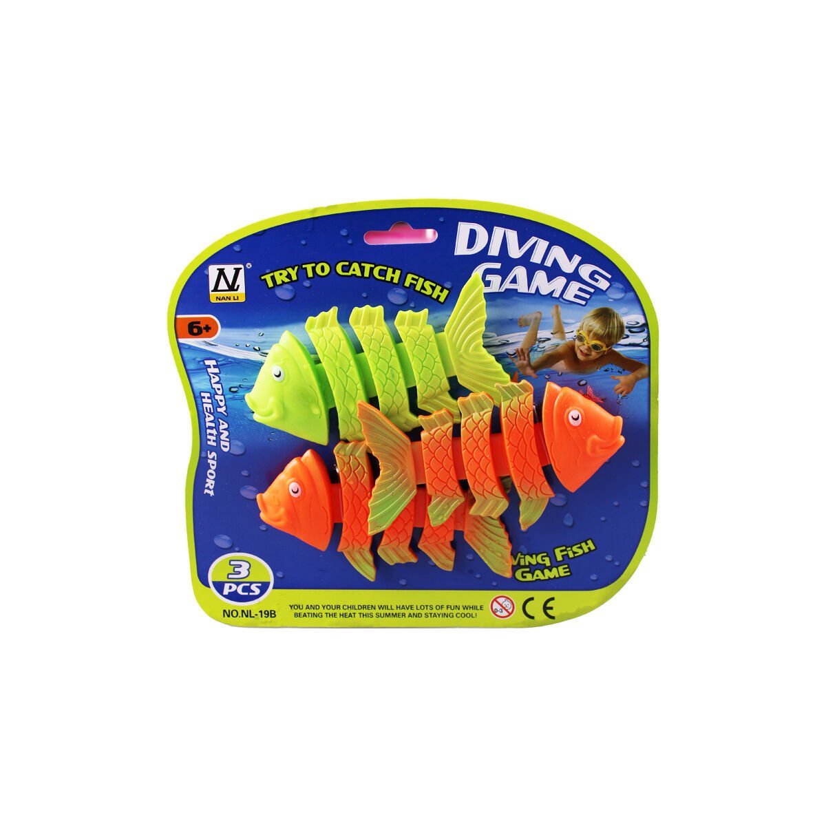 KZL-NL-19B HAVUZ OYUNU 3 LU BALIKLAR ISKELET -96