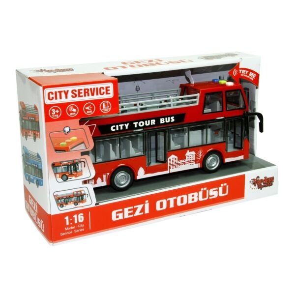 VAR-WY916A-WY916B 1:16 SURTMELI SESLI ISIKLI GEZI OTOBUSU 24