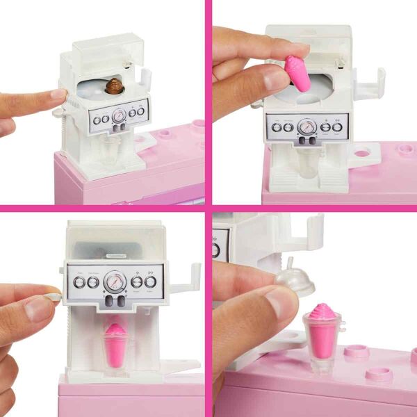 MATE-HXN94 BARBIENIN KAHVE DUKKANI OYUN SETI 3