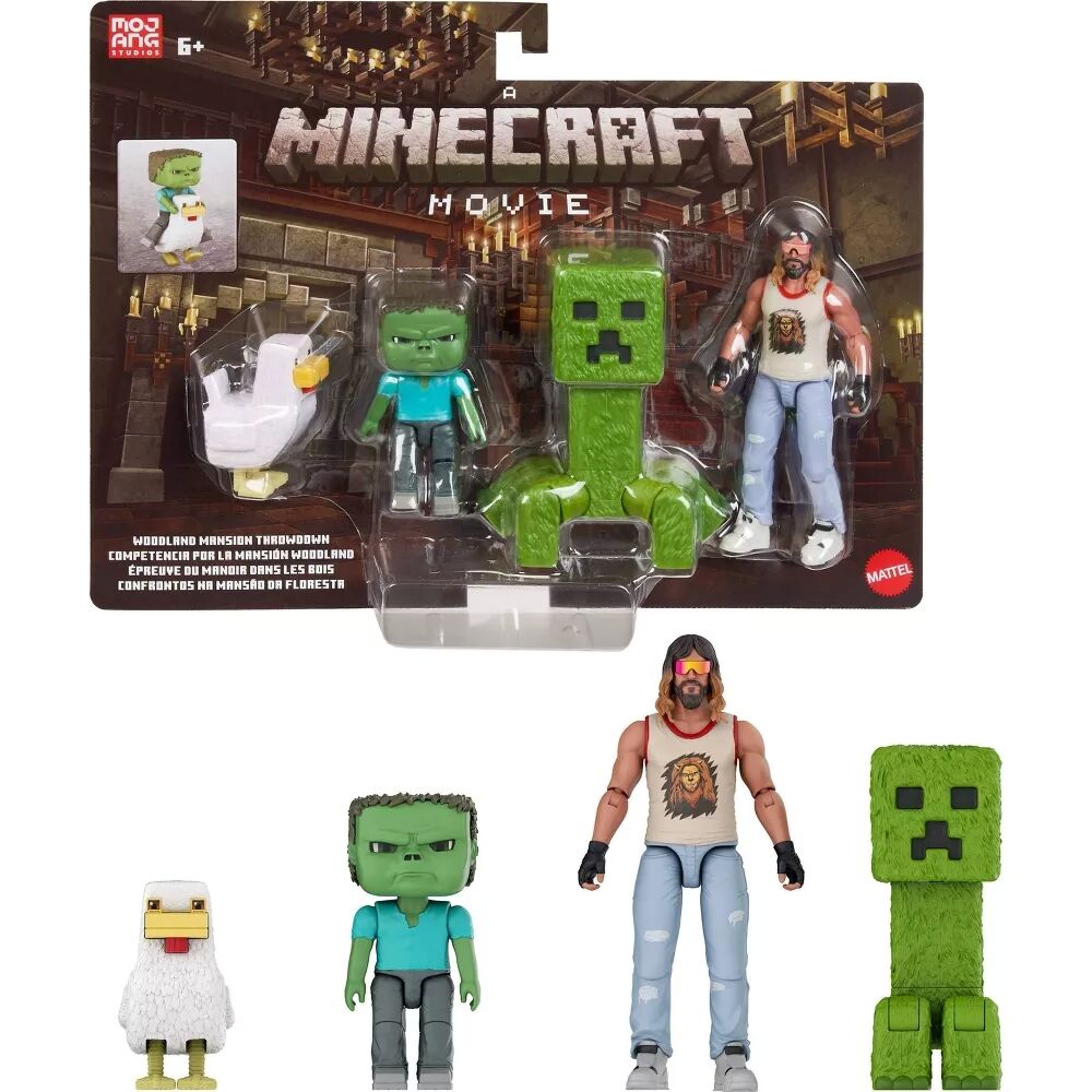 MATE-JGG68 MINECRAFT FILM FIGURLERI COKLU PKT 5
