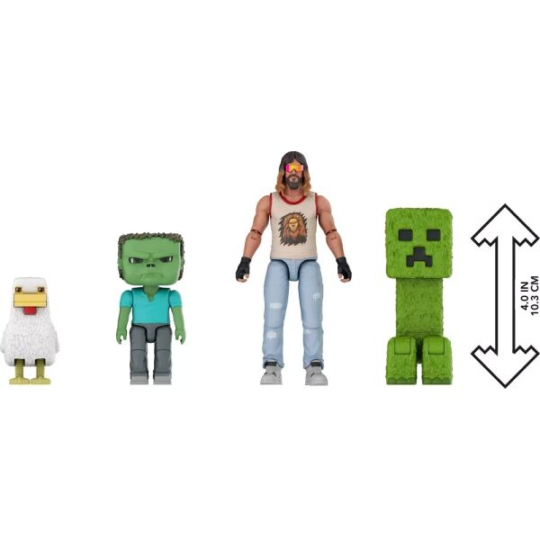 MATE-JGG68 MINECRAFT FILM FIGURLERI COKLU PKT 5