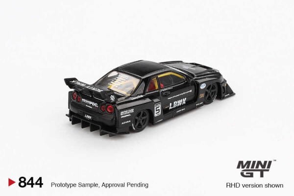 EKC-MGT00844-BL MINI GT 1/64 NISSAN LB ER34 SUPER SILHOUETTE S 24