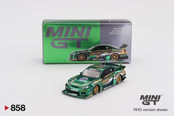 EKC-MGT00858-BL MINI GT 1/64 NISSAN LB SUPER SILHOUETTE S15 SI 24