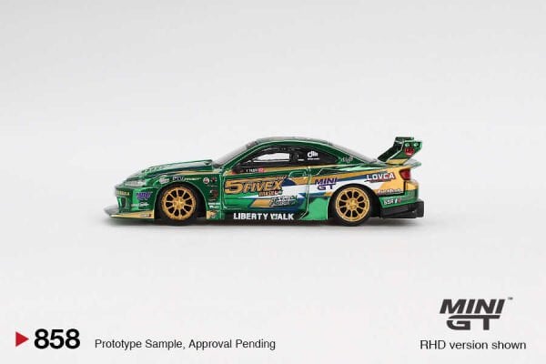 EKC-MGT00858-BL MINI GT 1/64 NISSAN LB SUPER SILHOUETTE S15 SI 24