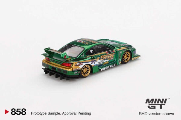 EKC-MGT00858-BL MINI GT 1/64 NISSAN LB SUPER SILHOUETTE S15 SI 24