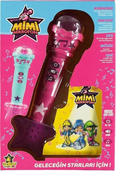 ERD-106/01 MIMI MIKROFON ISIKLI MUZIKLI 36