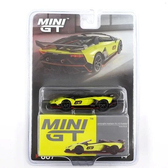 EKC-MGT00887-BL MINI GT 1/64 LAMBORGHINI AVENTADOR SVJ 63 ROAD 24