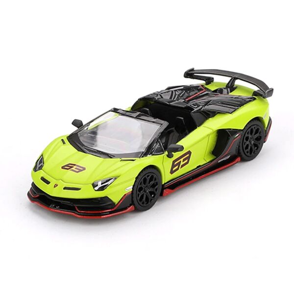 EKC-MGT00887-BL MINI GT 1/64 LAMBORGHINI AVENTADOR SVJ 63 ROAD 24