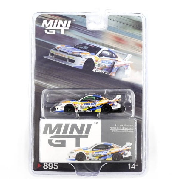 EKC-MGT00895-BL MINI GT 1/64 NISSAN LB SUPER SILHOUETTE S15 SI 24