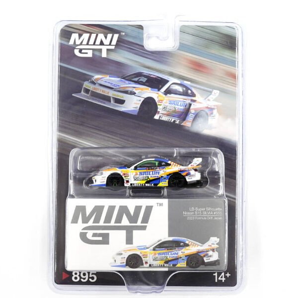 EKC-MGT00895-BL MINI GT 1/64 NISSAN LB SUPER SILHOUETTE S15 SI 24