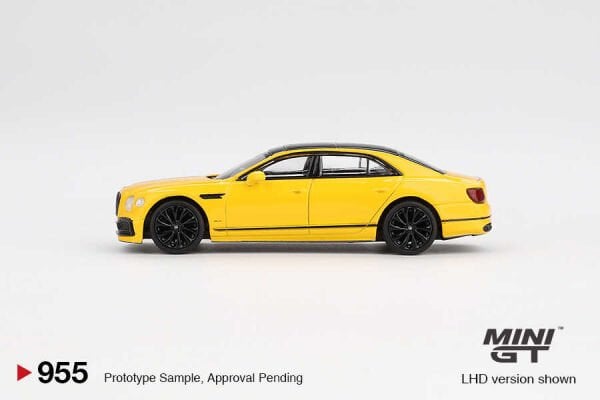 EKC-MGT00955-BL MINI GT 1/64 BENTLEY FLYING SPUR MONACO YELLOW 24