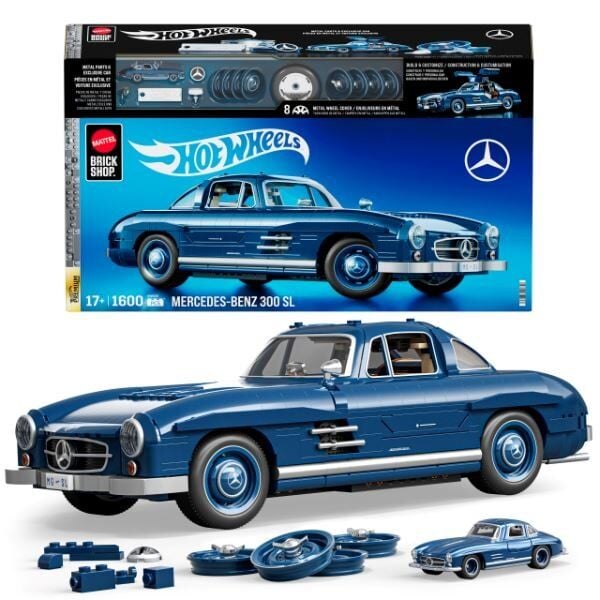 MATE-HWW25 HW PREMIUM MERCEDES BENZ 300 SL LEGO 1
