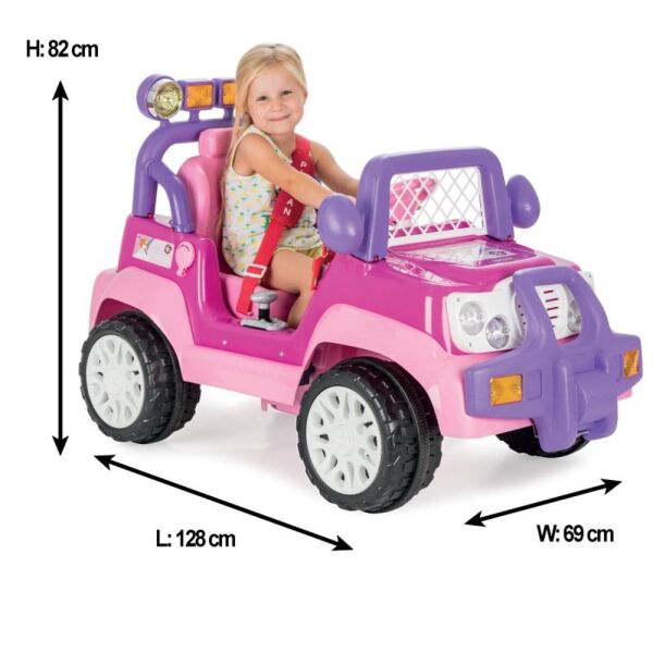PLS-05-201 PRINCESS AKULU JEEP 12VOLT