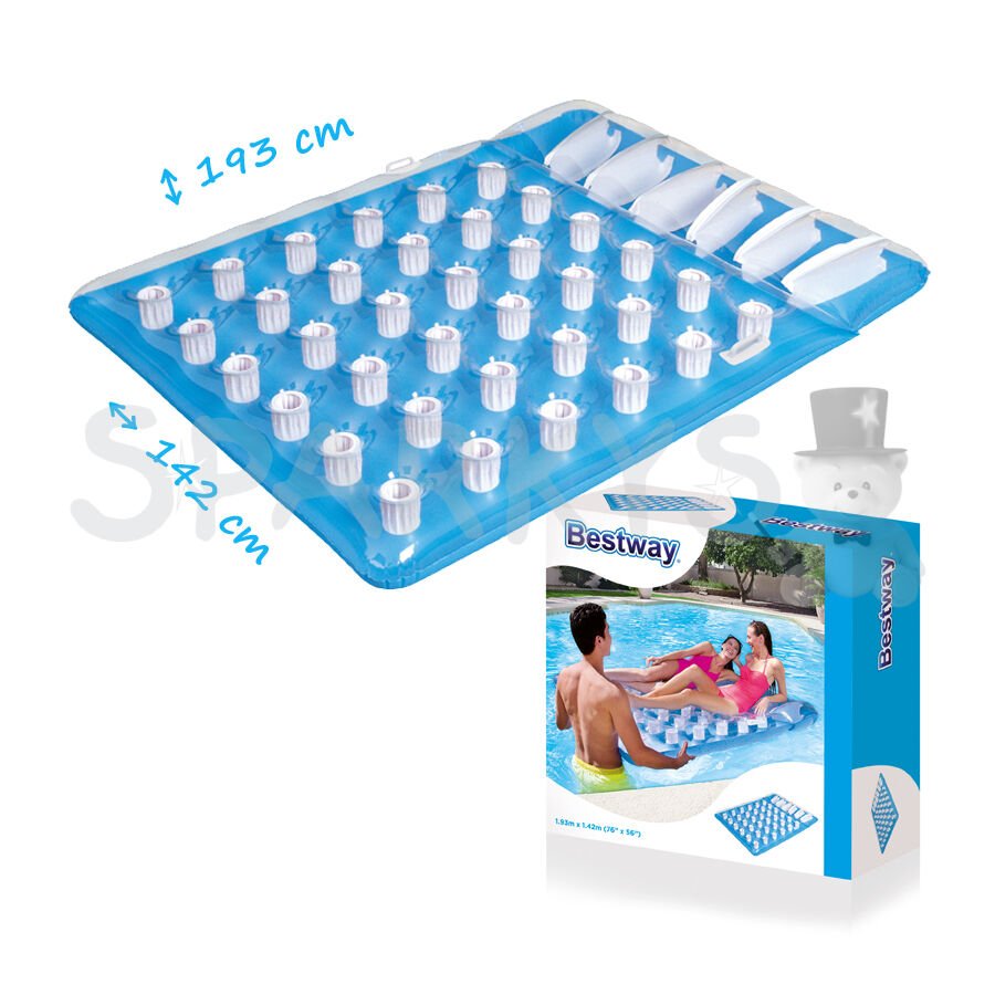 KZLD-BW43055 YATAK GENIS BARDAKLI 193X142CM 4