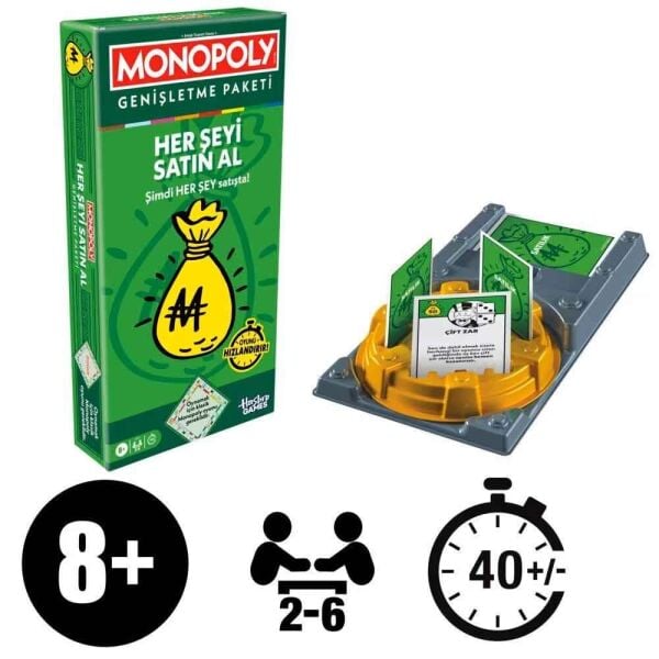 INT-G0720 MONOPOLY HERSEYI AL GENISLETME PAKETI 6