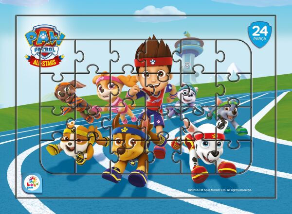 UTKU-PW7917-18-19-20 PAW PATROL FRAME PUZZLE 108