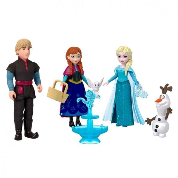 MATE-JJP89 DISNEY ELSA VE ARKADASLARI MINI FIGUR 4