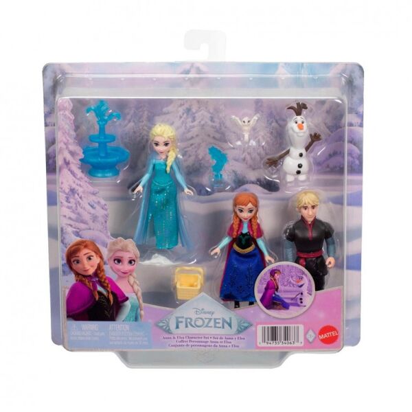 MATE-JJP89 DISNEY ELSA VE ARKADASLARI MINI FIGUR 4