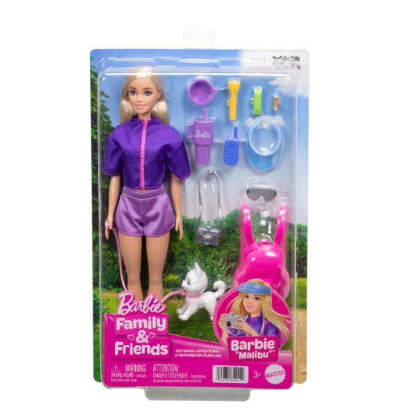 MATE-JJV59 BARBIE MALIBU BEBEK VE AKSESUARLAR 4