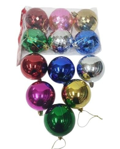 KZL-2505083 YILBASI SUS 6 LI TOP BUYUK  120