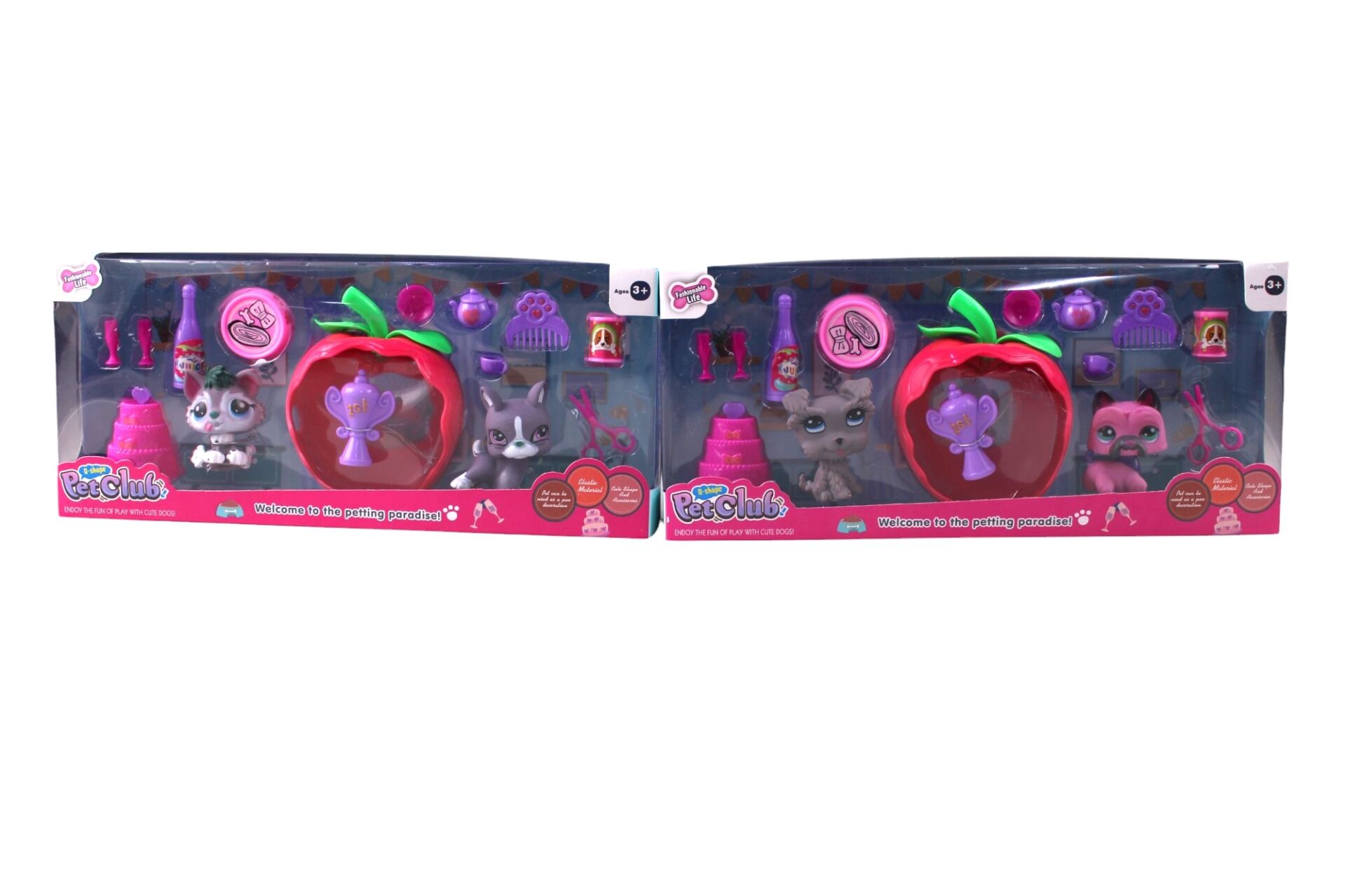 KZL-CL2104 1-2  ELMALI  MINIS 2 LI PASTA AKSESUARLI 48