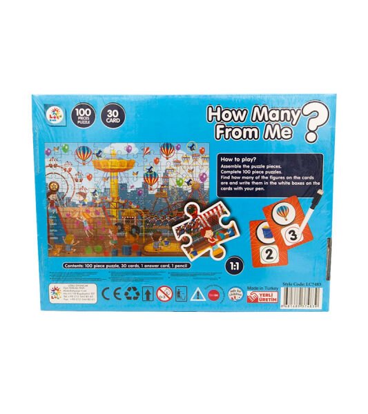 UTKU-LC7483 BENDEN KAC TANE LUNAPARK 24