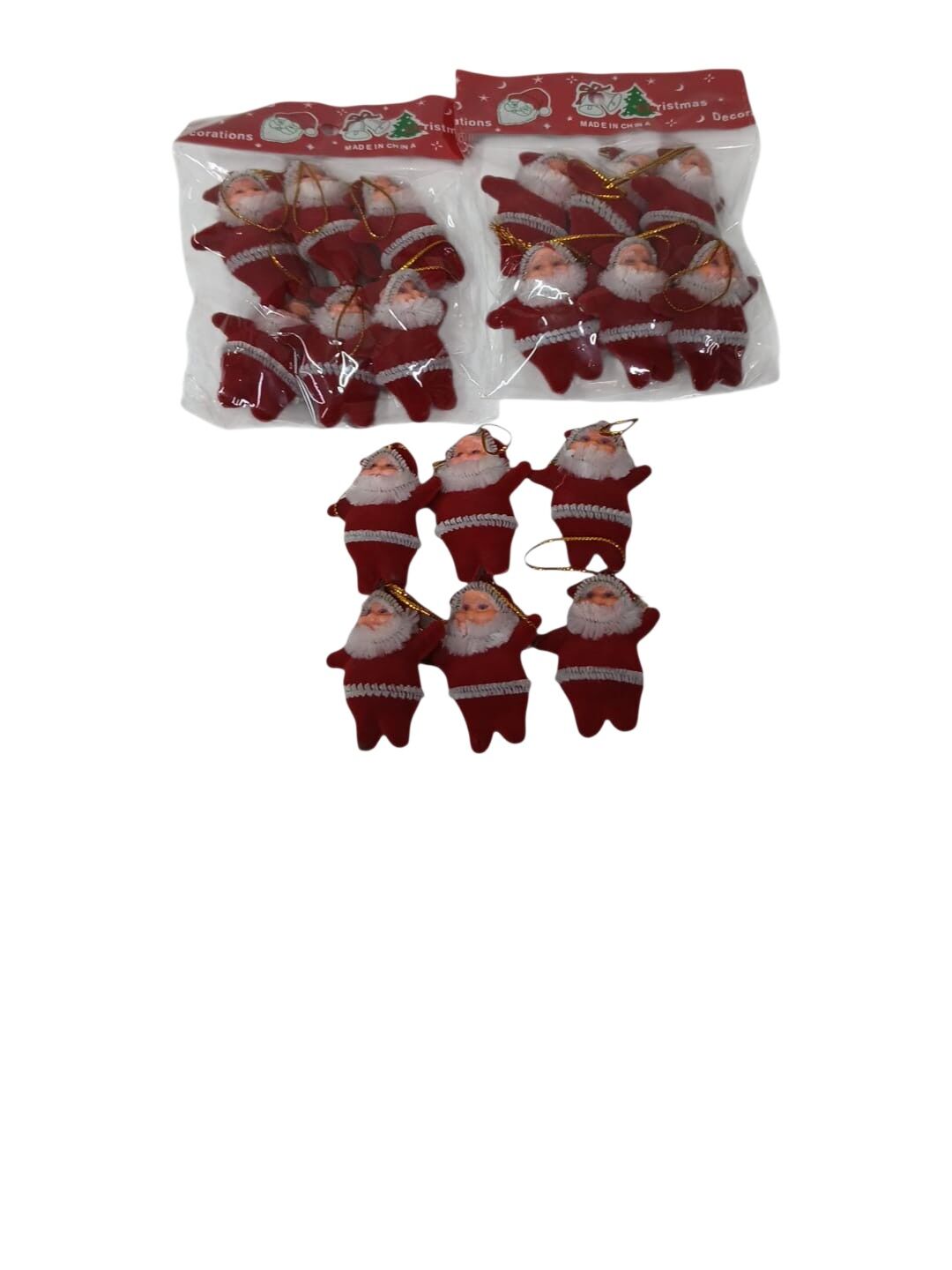 KZL-2505112 YILBASI SUS 6 LI NOEL BABA KUCUK 900