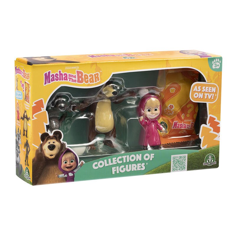 GPH-MHA61000 MASHA VE KOCA AYI 4 LU FIGUR SET 6
