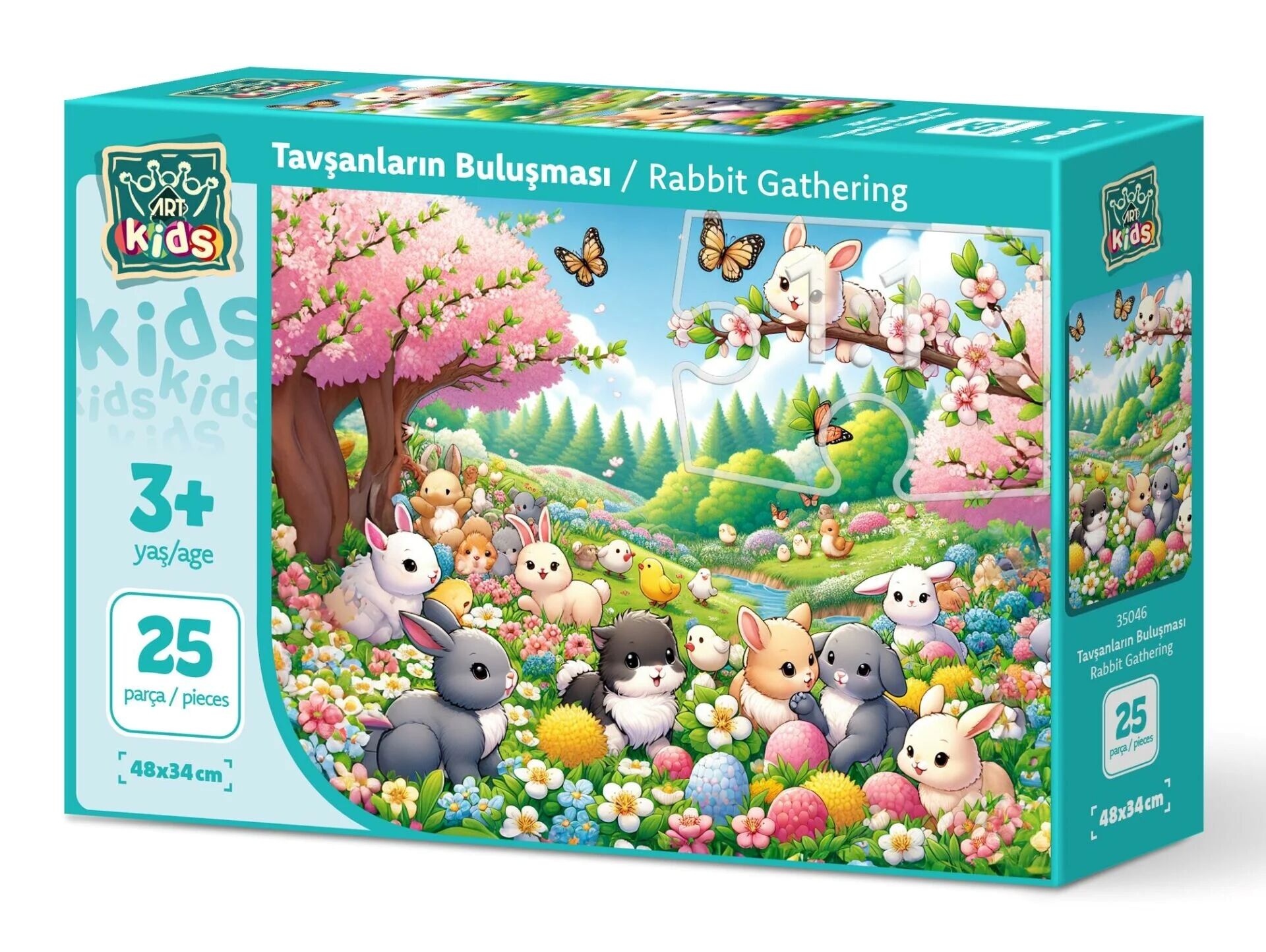 HD-35046 TAVSANLARIN BULUSMASI - 25PRC 12