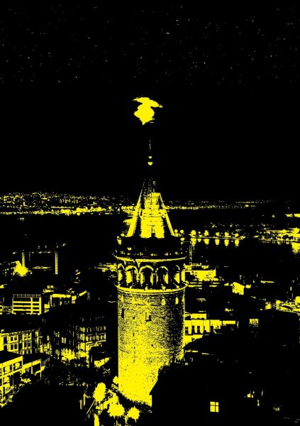 HD-5241 GALATA KULESI  NEON 1000 PRC  6