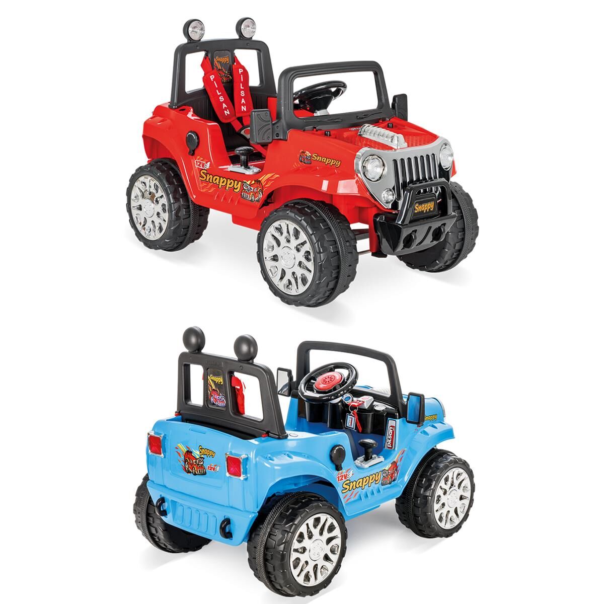 PLS-05-239 SNAPPY 12V AKULU ARABA KIRMIZI