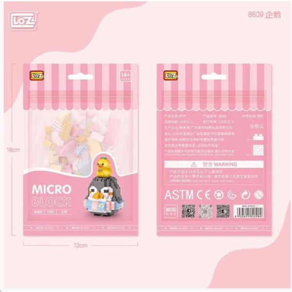 VGN-LZ8609 LOZ PENGUEN 170 PARCA BLOCK-MINI POSET 96