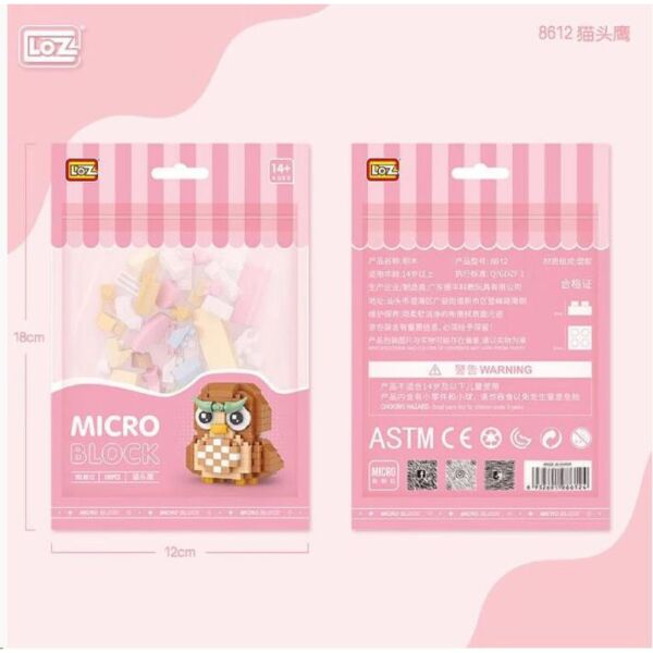 VGN-LZ8612 LOZ BAYKUS 180 PARCA BLOCK-MINI POSET 96