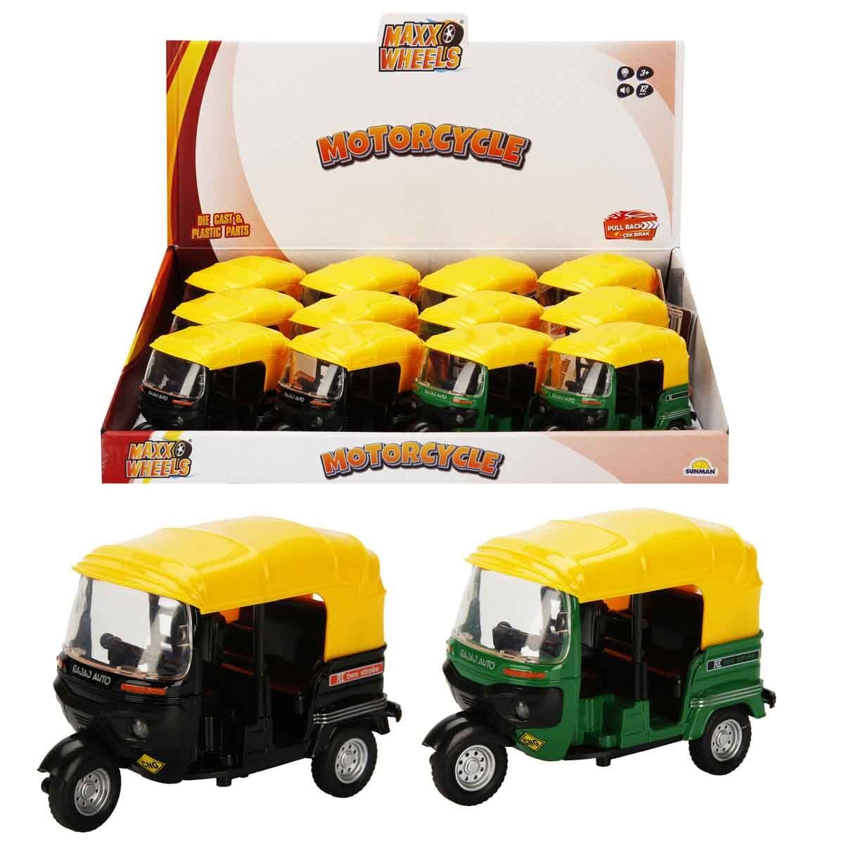 SUN-S00001582 1/14 MOTORSIKLET 11 CM SES ISIK 96