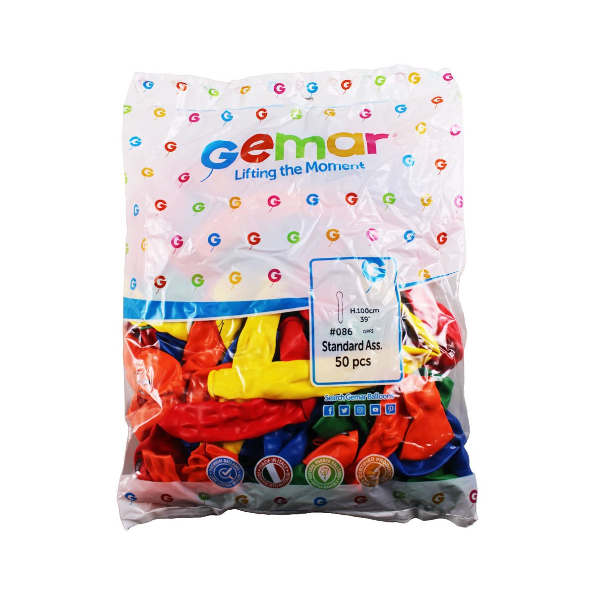 ERB-BOGUMLU GPF5D BUYUK BOGUMLU  BALON 50LI 40