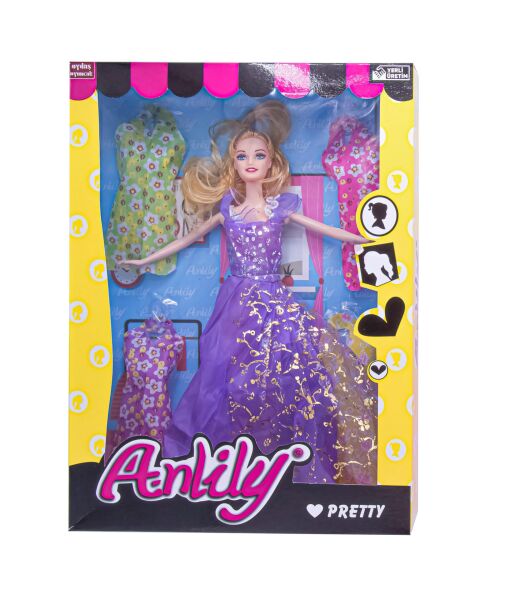 OYD-02251 ANLILY BEBEK 4 YEDEK ELBISELI 36