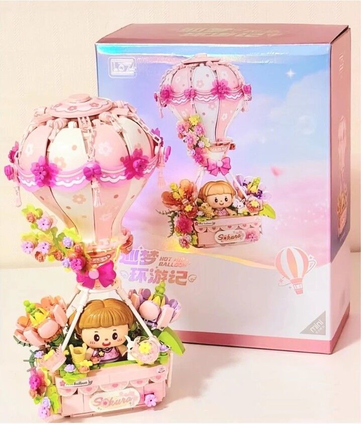 VGN-LZ4114 LOZ PEMBE HAVA BALONU 789 PARCA BLOCK24