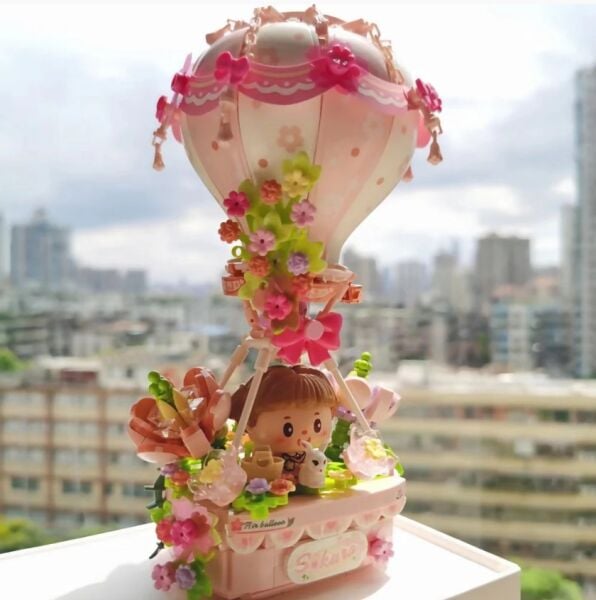 VGN-LZ4114 LOZ PEMBE HAVA BALONU 789 PARCA BLOCK24