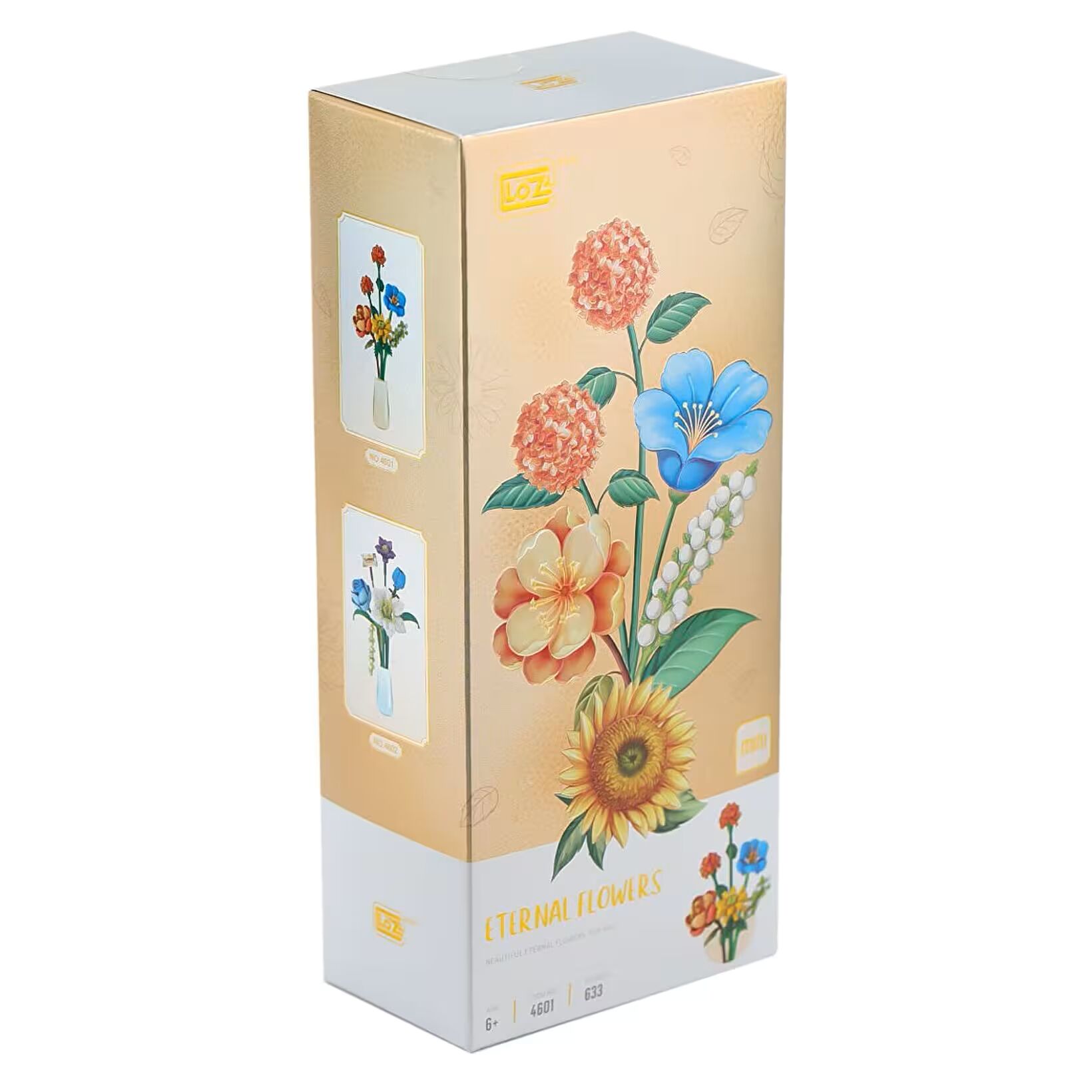 VGN-LZ4601 LOZ EBEDI CICEKLER GUL AYCICEGI 633 PRC BLOCK OYUNCAK 48