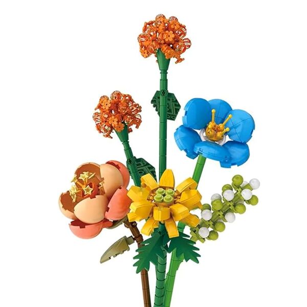 VGN-LZ4601 LOZ EBEDI CICEKLER GUL AYCICEGI 633 PRC BLOCK OYUNCAK 48