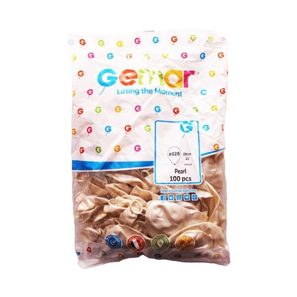 ERB-MET-BEYAZ GM110-917 METALIK BEYAZ BALON 50