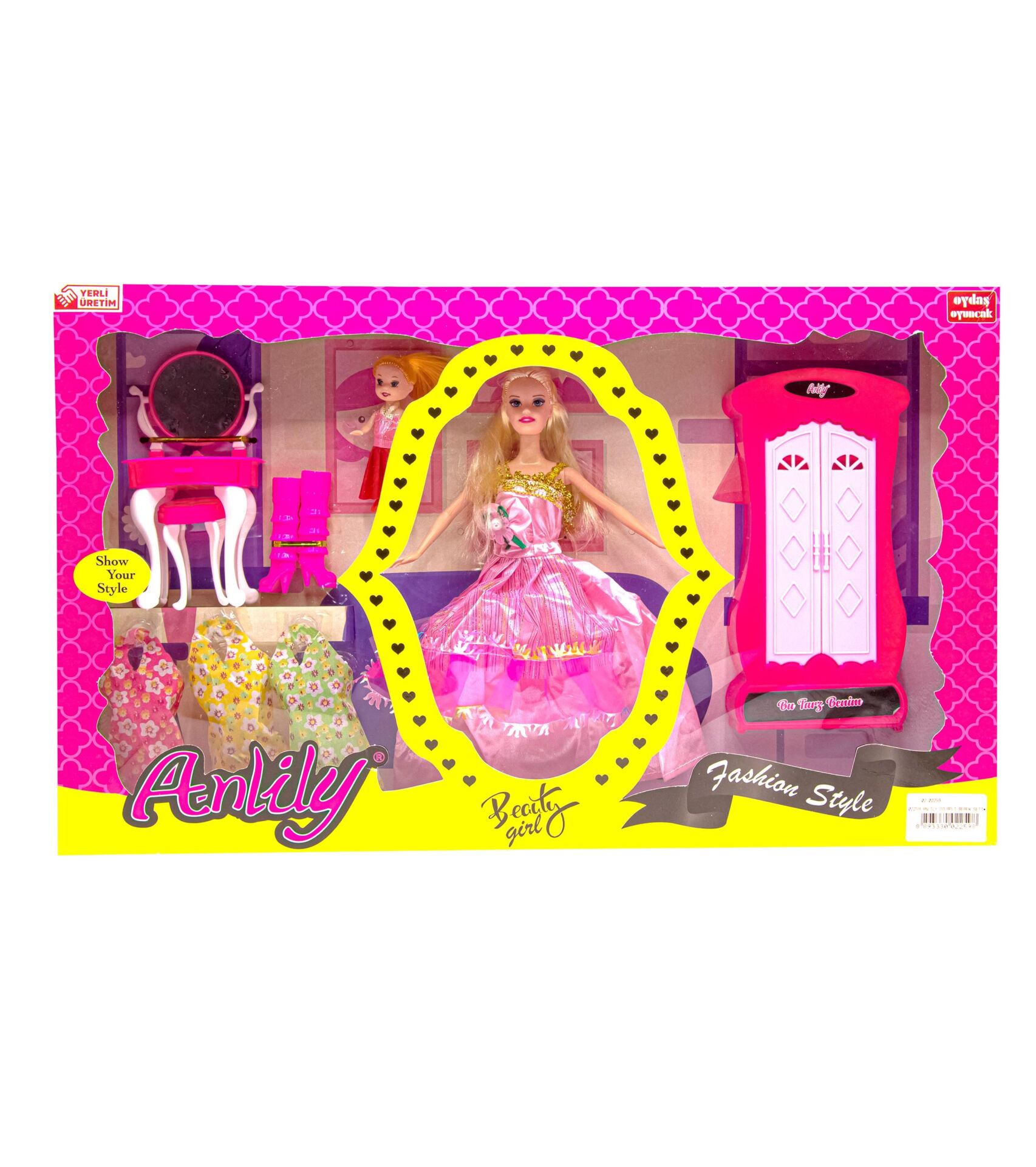 OYD-02259 ANLILY DOLAPLI BEBEK SETI 24